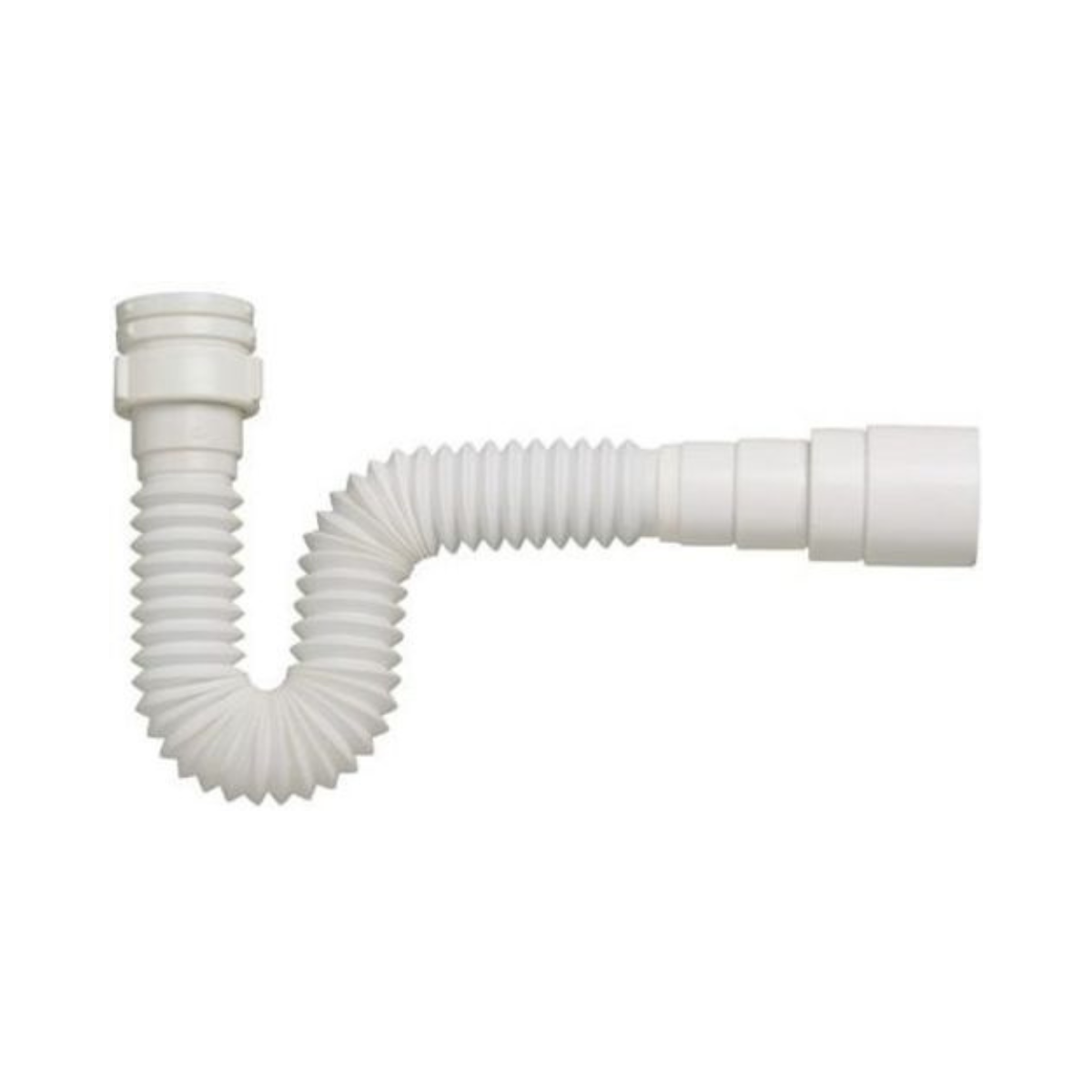 Sifão Sanfonado Tubo Flexível Multiuso Universal para Pias Curto Branco | Onça - Imagem 6